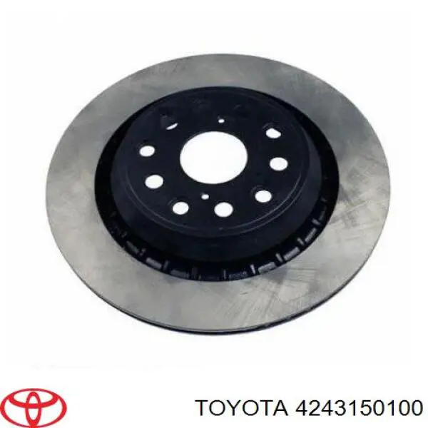 Tarcza hamulcowa tylna Toyota 4243150100 cena, od 118,05 USD