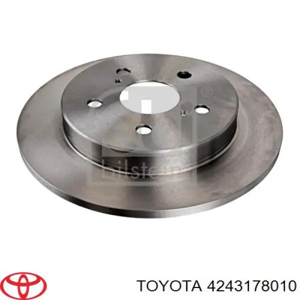 Tarcza hamulcowa tylna Toyota 4243178010 cena, od 56,98 USD