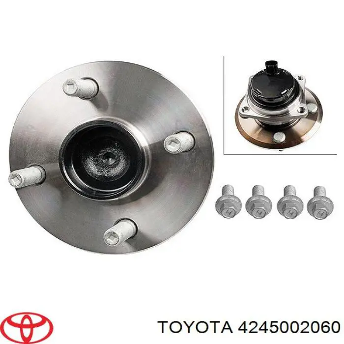 Do koszyka 4245002060 Toyota Piasta tylna