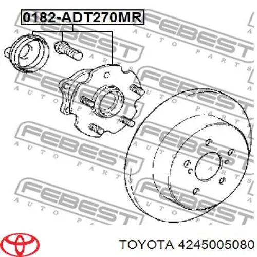 Piasta tylna Toyota 4245005080