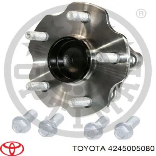 Piasta tylna Toyota 4245005080 cena, od 132,14 USD