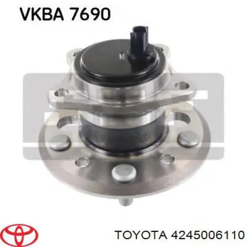 Piasta tyłna prawa Toyota 4245006110