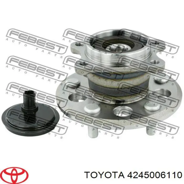 Piasta tyłna prawa Toyota 4245006110 cena, od 109,31 USD