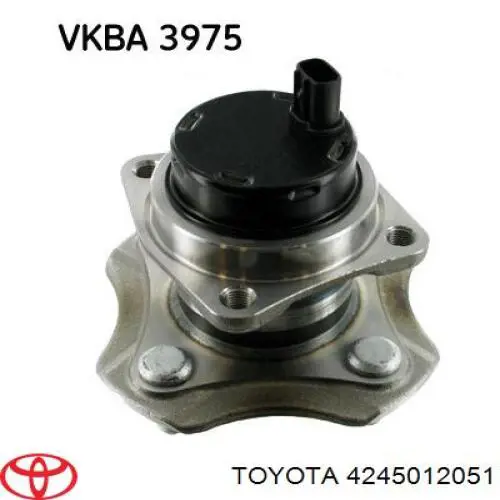 Piasta tylna Toyota 4245012051 cena, od 78,64 USD