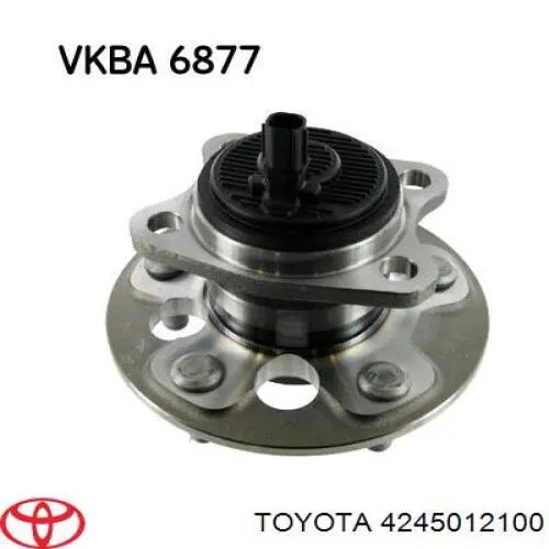 Do koszyka 4245012100 Toyota Piasta tylna