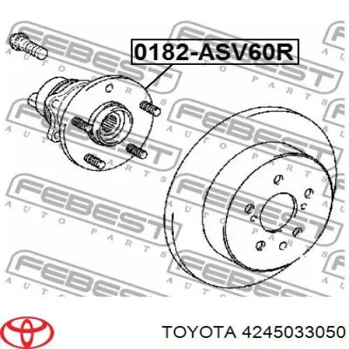 4245033050 Toyota Piasta tyłna prawa