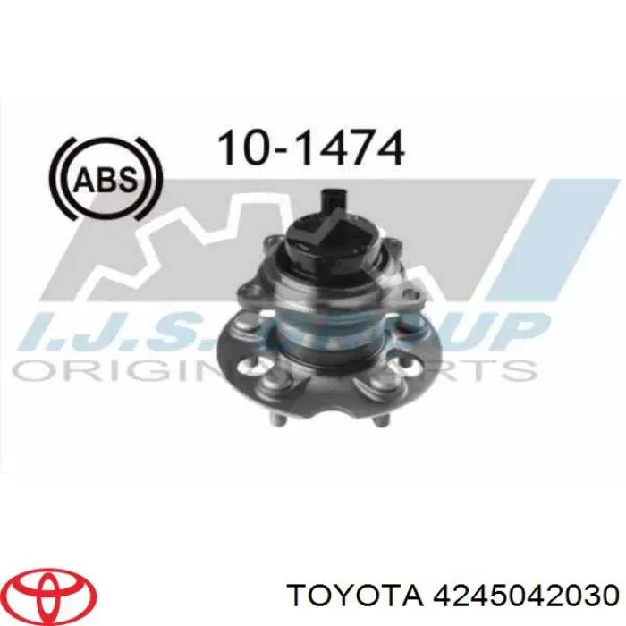 Piasta tylna Toyota 4245042030 cena, od 84,37 USD