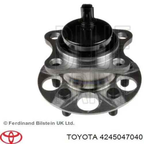 Piasta tylna Toyota 4245047040 cena, od 100,76 USD