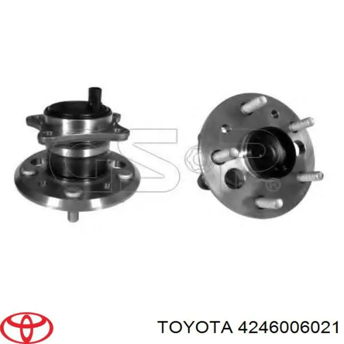 4246006021 Toyota Piasta tylna lewa