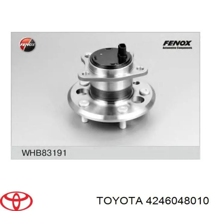 Piasta tylna lewa Toyota 4246048010 cena, od 87,61 USD