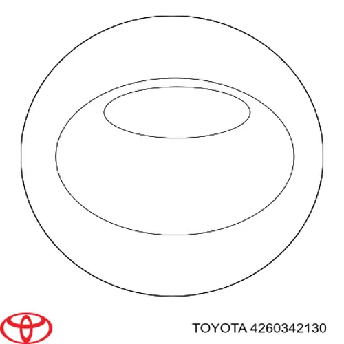 Do koszyka Kołpak do obręczy koła Toyota C-HR  X10