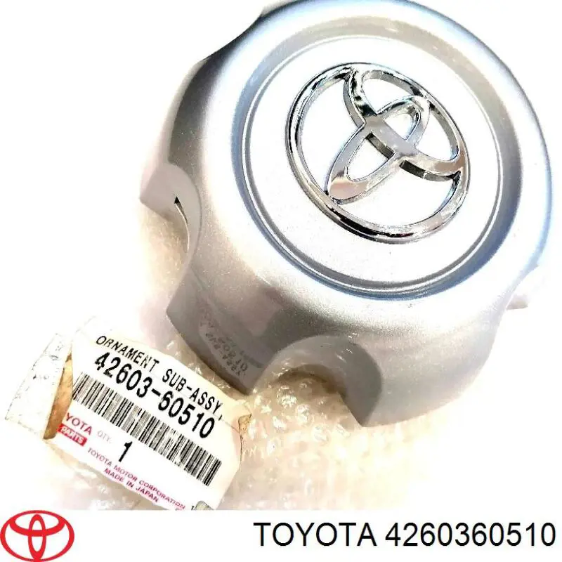Kołpak do obręczy koła Toyota 4260360510 cena, od 37,64 USD
