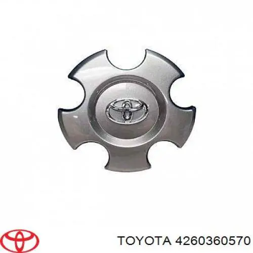 Do koszyka 4260360570 Toyota Kołpak do obręczy koła