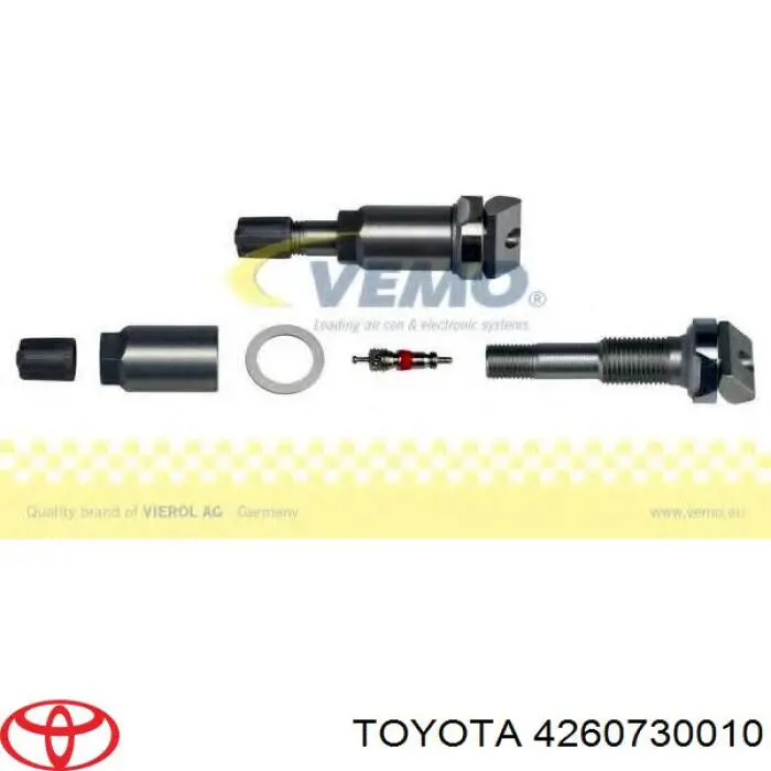 Czujnik ciśnienia w oponach 4260730010 Toyota