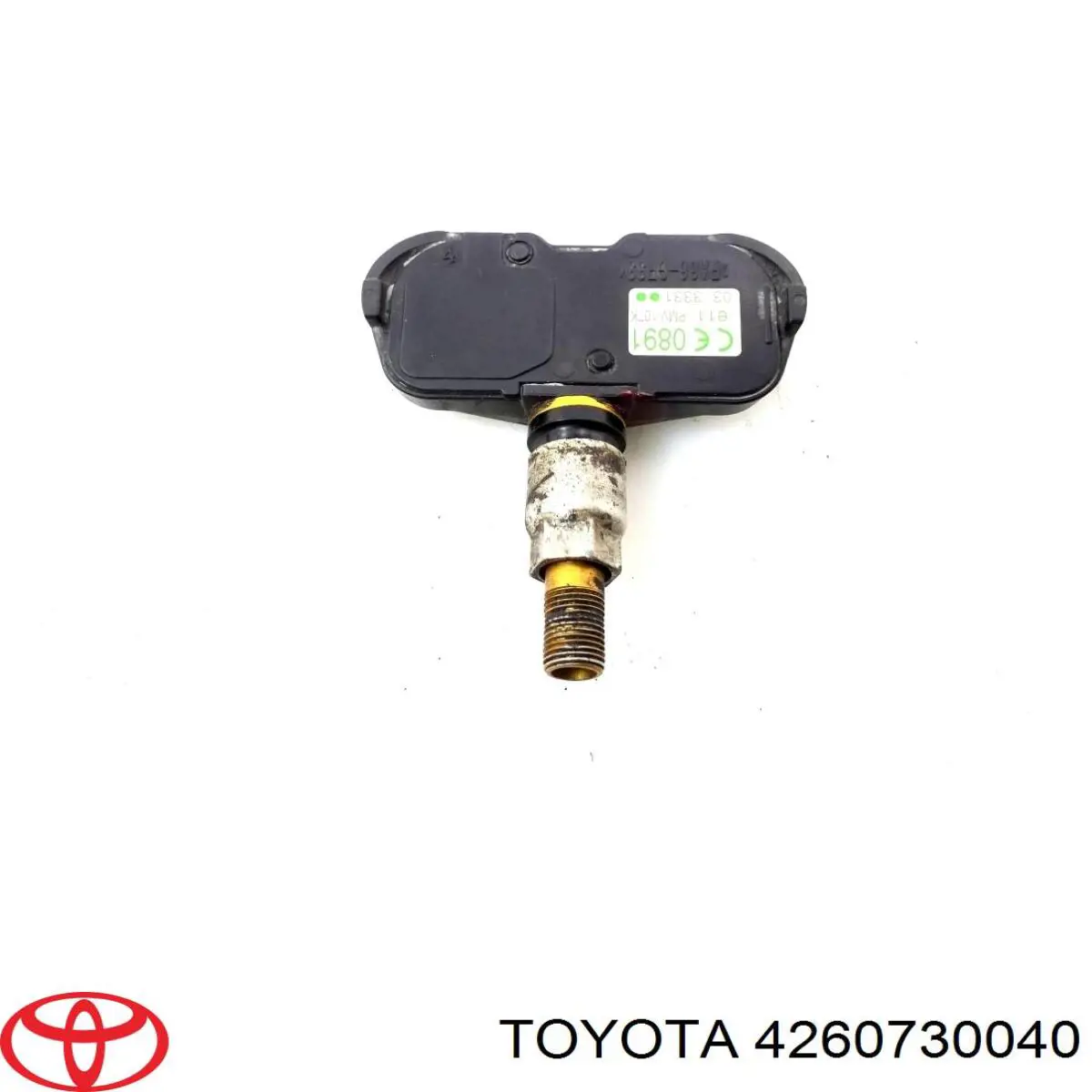 Do koszyka 4260730040 Toyota Czujnik ciśnienia w oponach