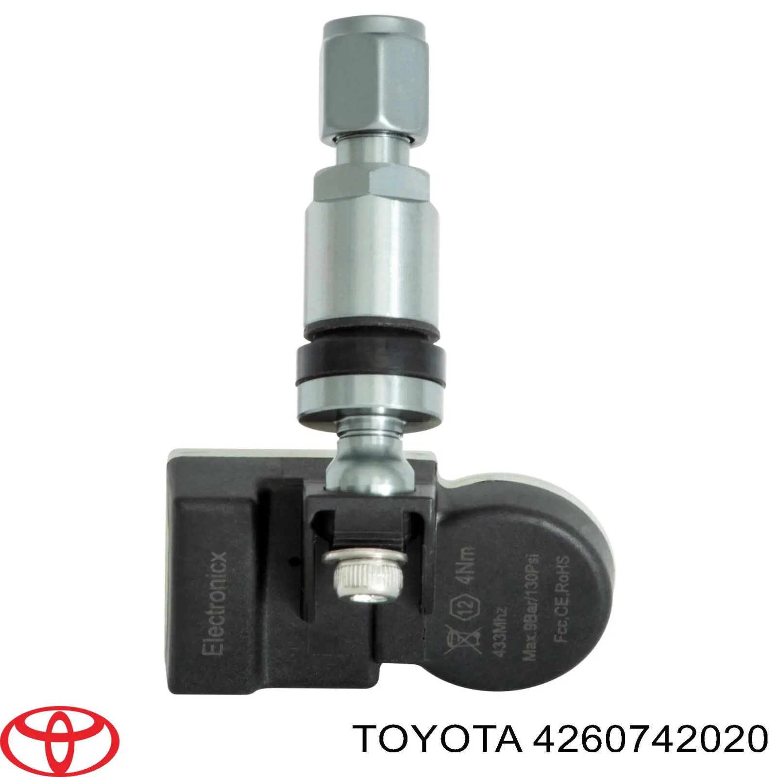 Czujnik ciśnienia w oponach Toyota 4260742020