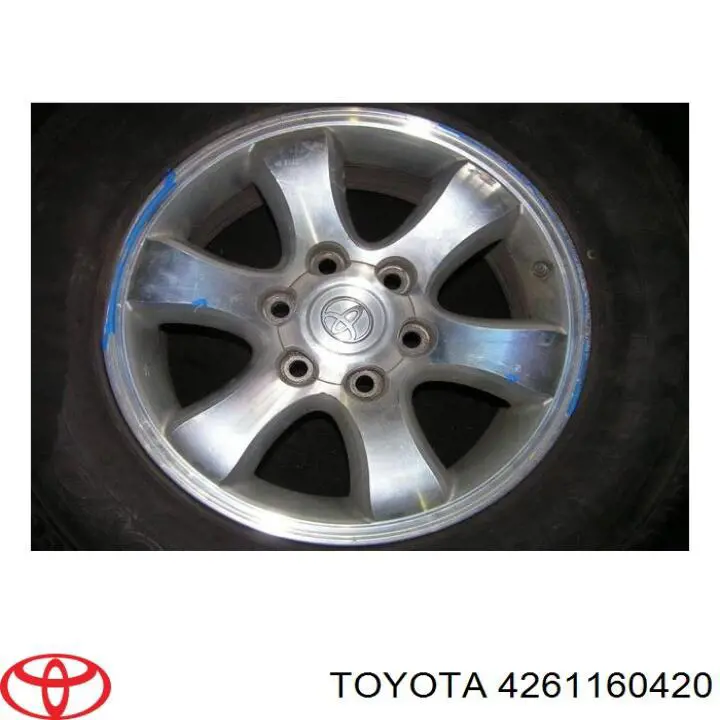 Felgi stalowe (kute) Toyota 4261160420 cena, od 216,53 USD
