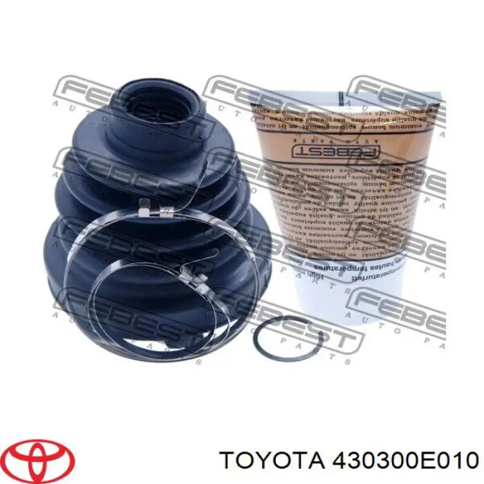 Osłona przegubu homokinetycznego półosi przedniej zewnętrzna Toyota 430300E010 cena, od 6,81 USD