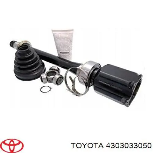 Przegub homokinetyczny wewnętrzny przedni prawy do Toyota Solara  V3