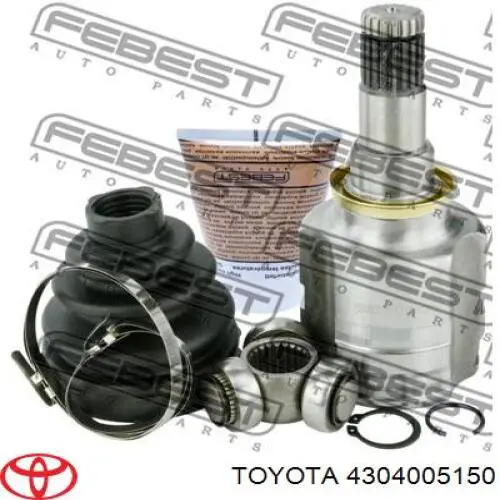Przegub homokinetyczny przedni wewnętrzny Toyota Avensis III sedana (T27) (2008 - 2018) cena, od 62,99 USD
