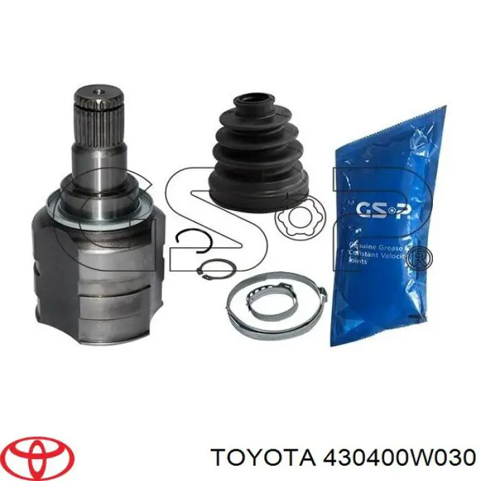 430400W030 Toyota Przegub homokinetyczny wewnętrzny przedni lewy