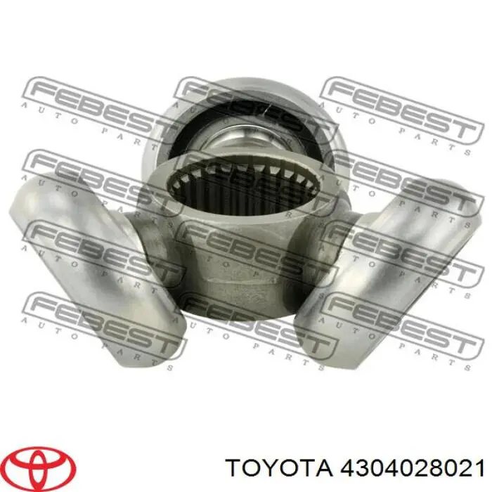 4304028021 Toyota Przegub homokinetyczny wewnętrzny przedni lewy