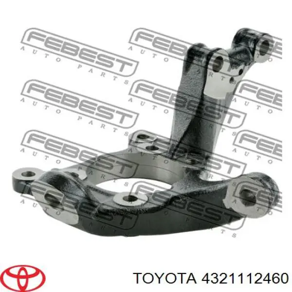 4321112460 Toyota Czop (zwrotnica) przedni prawy