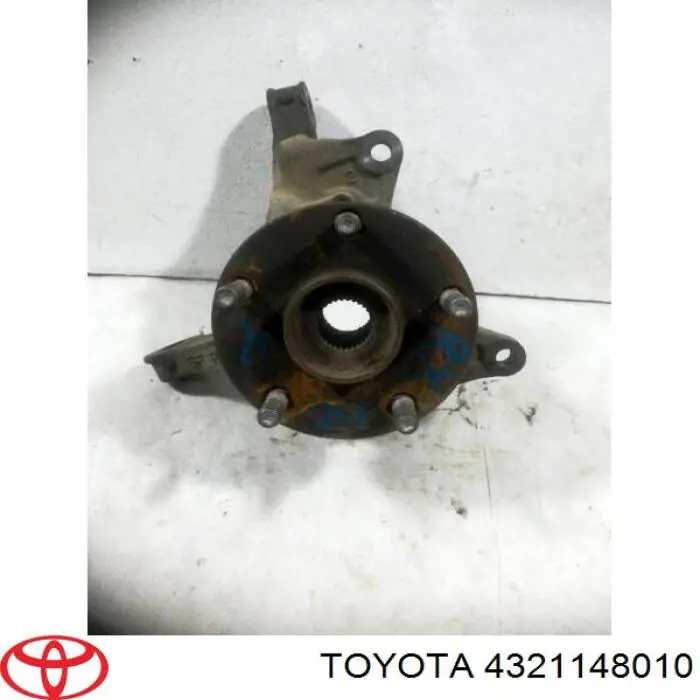 Do koszyka 4321148010 Toyota Czop (zwrotnica) przedni prawy