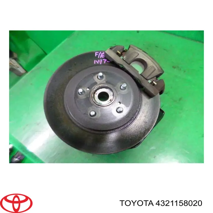 Czop (zwrotnica) przedni prawy Toyota 4321158020 cena, od 303,06 USD