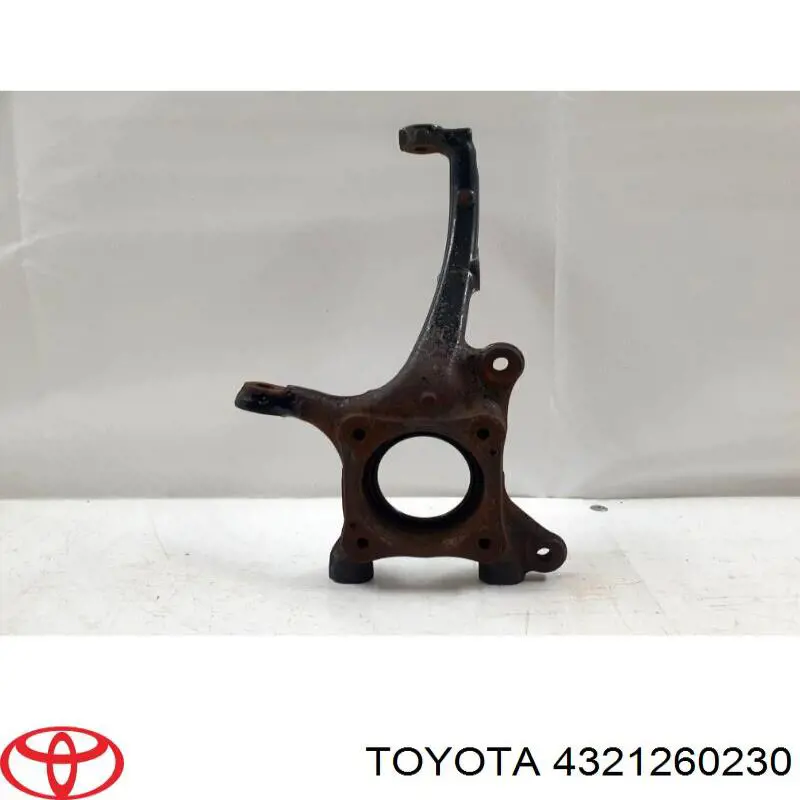 4321260230 Toyota Czop (zwrotnica) przedni lewy