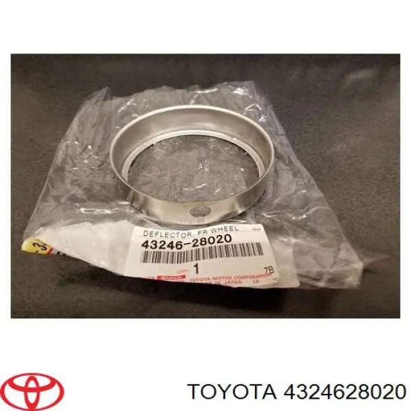 Uszczelniacz piasty przedniej Toyota 4324628020 cena, od 13,49 USD
