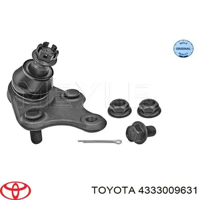 Sworzeń wahacza dolny Toyota 4333009631 cena, od 24,54 USD