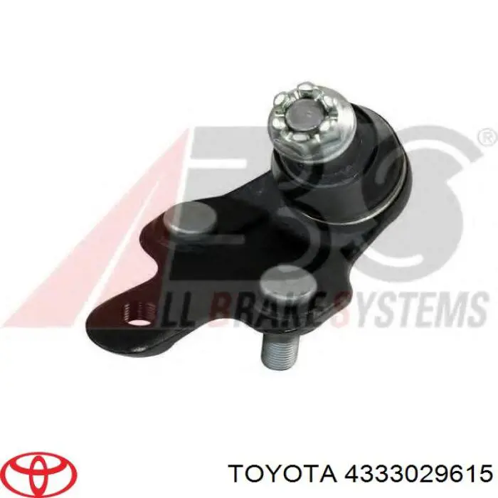 Sworzeń wahacza dolny prawy Toyota 4333029615 cena, od 17,79 USD