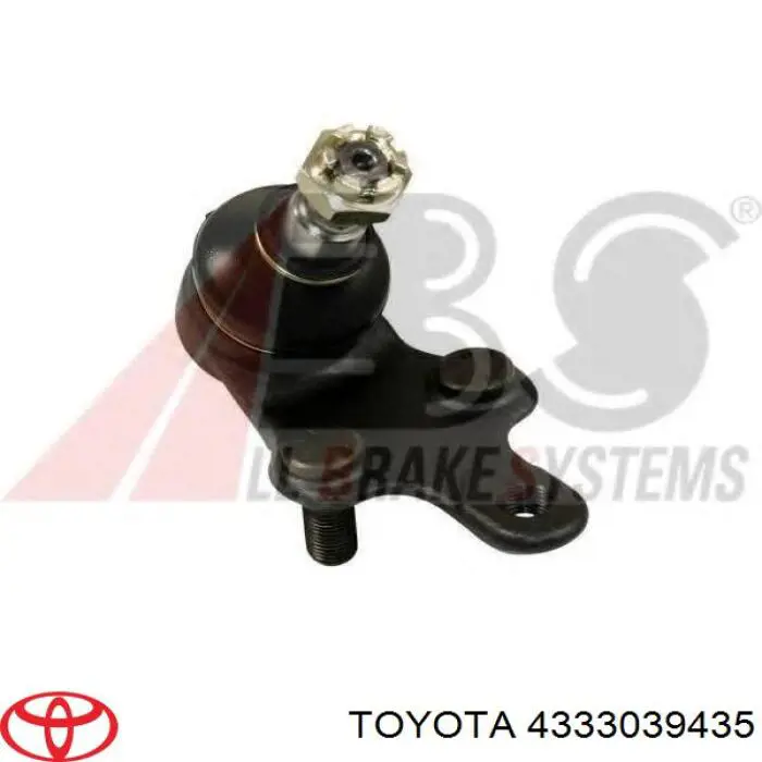 Do koszyka 4333039435 Toyota Sworzeń wahacza dolny