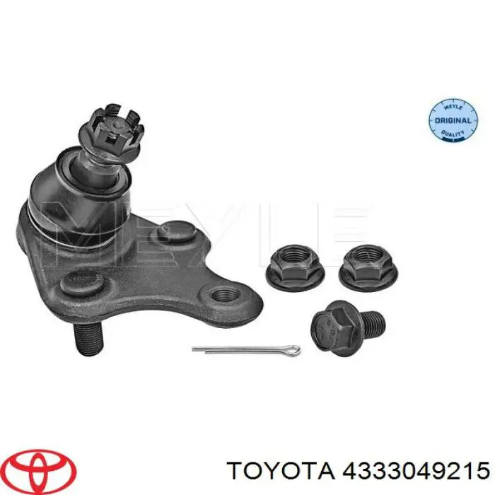 Sworzeń wahacza dolny Toyota 4333049215 cena, od 23,27 USD