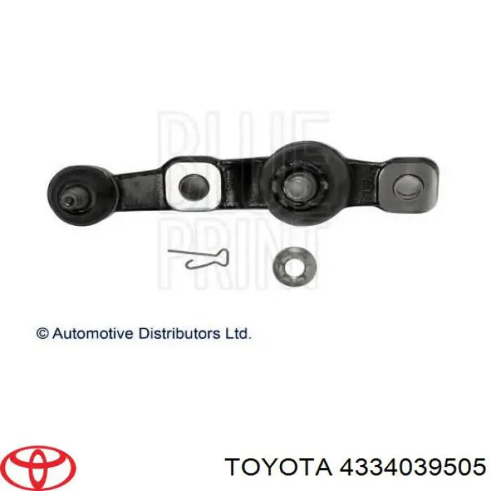 Sworzeń wahacza dolny lewy Toyota 4334039505 cena, od 49,45 USD