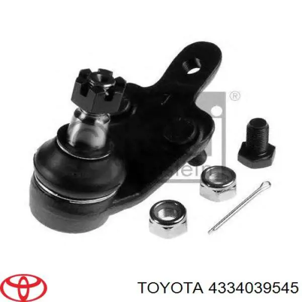 Do koszyka 4334039545 Toyota Sworzeń wahacza dolny lewy
