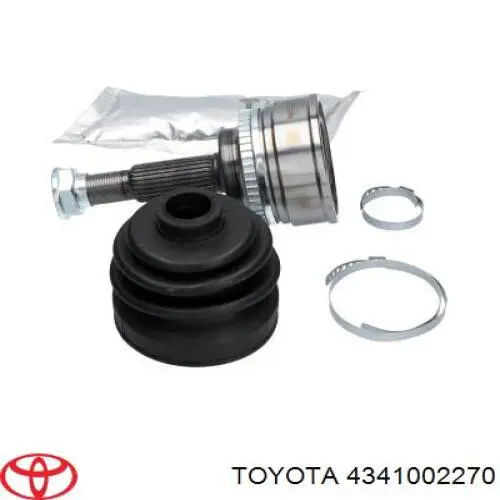 Półoś napędowa przednia prawa Toyota 4341002270 cena, od 182,17 USD