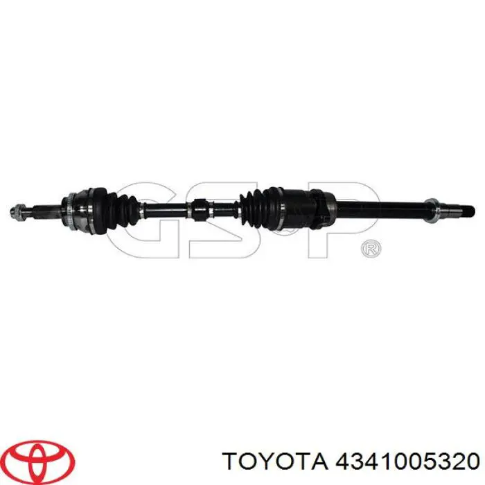 4341005320 Toyota Półoś napędowa przednia prawa