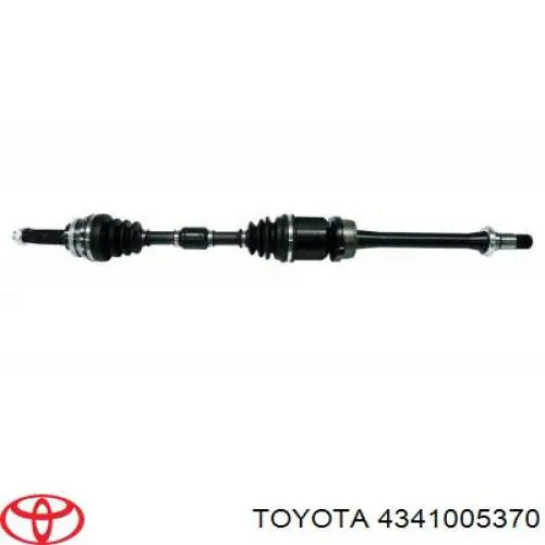 Półoś napędowa przednia prawa Toyota 4341005370 cena, od 187,44 USD