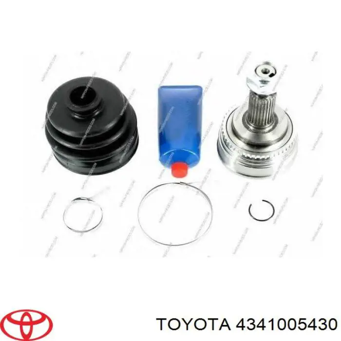Półoś napędowa przednia prawa Toyota 4341005430 cena, od 137,91 USD