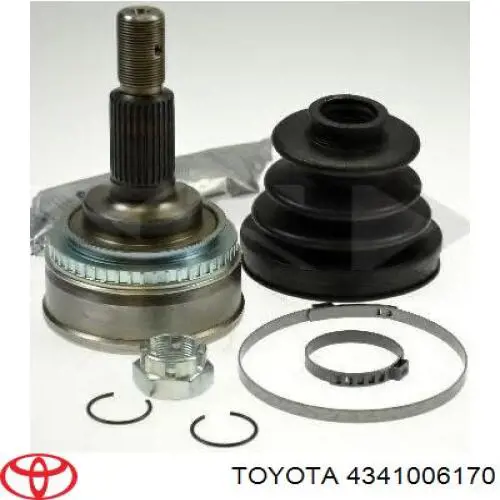 Półoś napędowa przednia prawa Toyota 4341006170 cena, od 124,29 USD