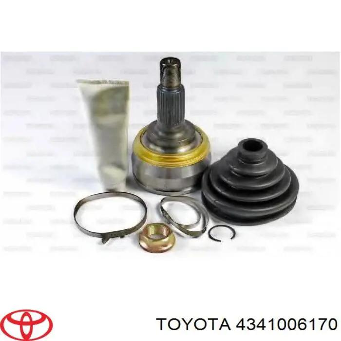 Do koszyka 4341006170 Toyota Półoś napędowa przednia prawa