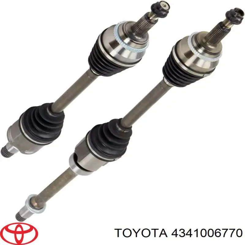 434100T010 Toyota Półoś napędowa przednia prawa