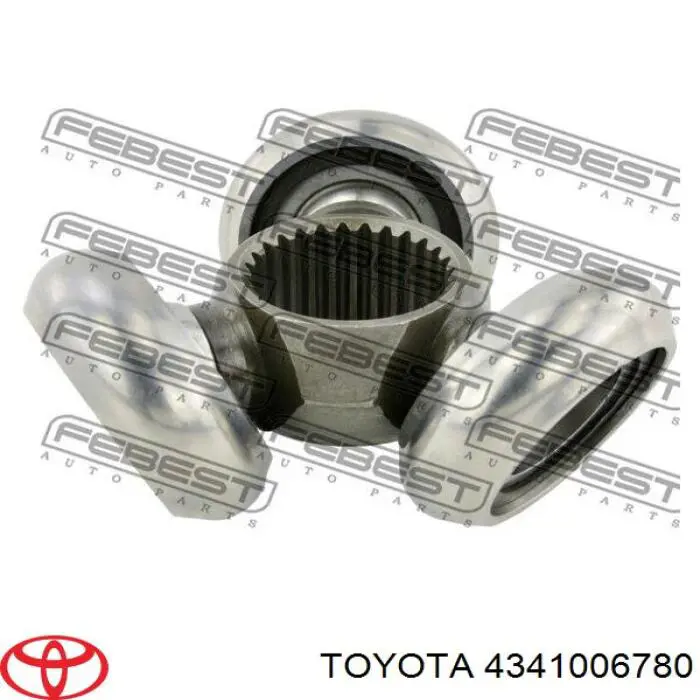 4341006780 Toyota Półoś napędowa przednia prawa