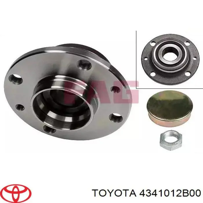 4341012B00 Toyota Półoś napędowa przednia prawa