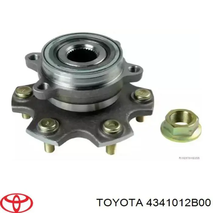Do koszyka 4341012B00 Toyota Półoś napędowa przednia prawa