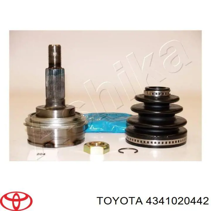 Półoś napędowa przednia prawa do Toyota Carina II T17