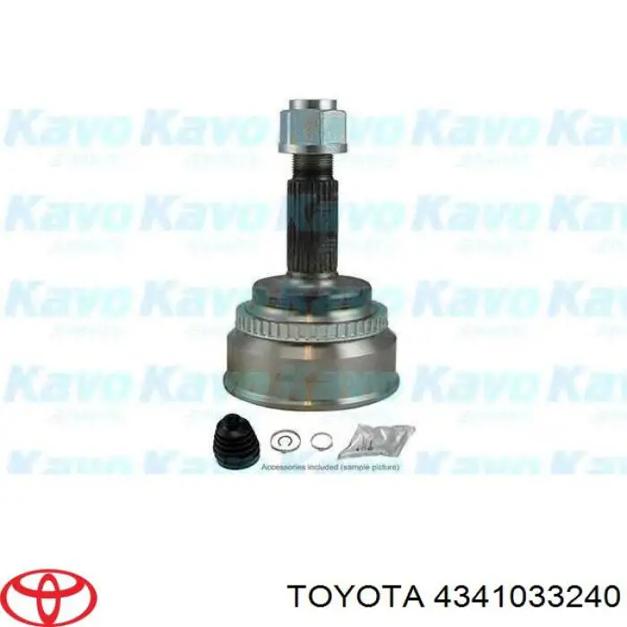 Do koszyka 4341033240 Toyota Półoś napędowa przednia prawa