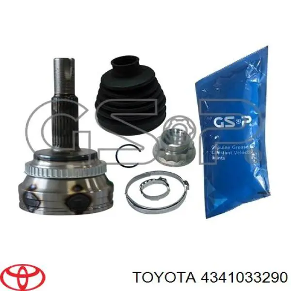 Półoś napędowa przednia prawa Toyota 4341033290 cena, od 225,31 USD